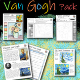 Vincent Van Gogh - Bundle - No Prep - Biography - Starry N