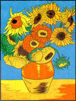Preview of Van Gogh Sunflower Mural