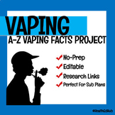 Vaping A-Z Research Project, Nicotine, Drug Abuse, Digital