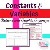Variables & Constants Interactive Notebook Graphic Organizer