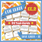 6.EE.2 Task Cards ⭐ Variables (Letters Stand for Numbers) 