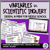 Variables in Science Inquiry - No Prep Digital and Print