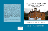 Variant by Robison Wells Teacher's Guide and Novel Unit