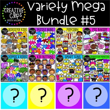 Variety Bundle #5 ($50.00+ Value) {Creative Clips Clipart} | TPT