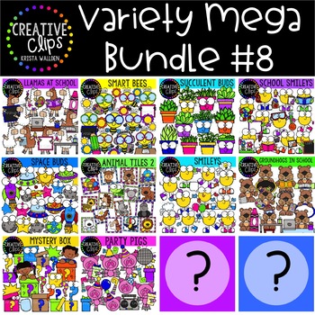 Variety Bundle #8 ($50.00 Value) {Creative Clips Clipart} | TPT