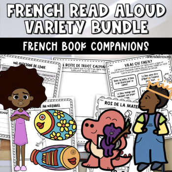 Preview of Variety French Read Aloud BUNDLE | French Book Companions