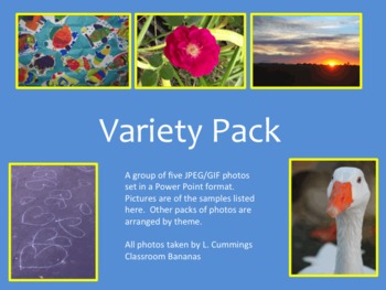 Preview of Variety Pack of Photos