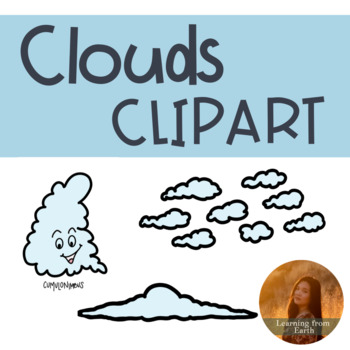 Preview of Realistic Cloud Clipart