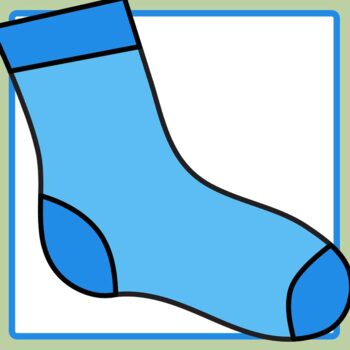 Various Colored Socks for Matching / Pairing / Color Tasks - Clothes ...