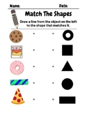 Various shapes tracing worksheets for kids