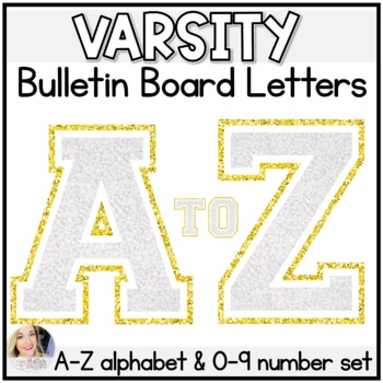Varsity Letters Classroom Decor Back To School Patches