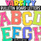 Varsity Patch Bulletin Board Letters