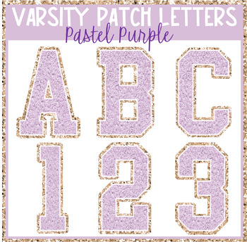 Patches - Pink Pastel Letter
