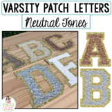 Varsity Patch Letters | Stoney Clover Lane Letters