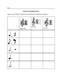 Varying Time Signatures Chart