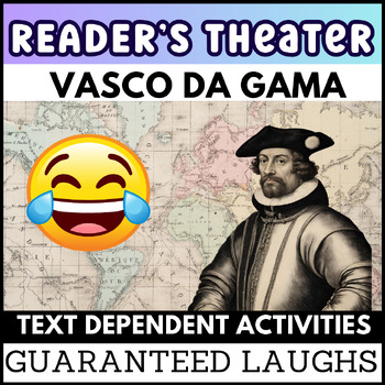 Preview of European Explorer Vasco Da Gama Fun Readers Theater with Comprehension Questions