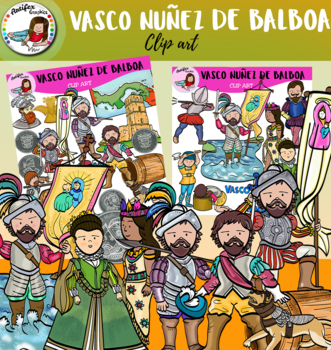 Preview of Vasco Nunez de Balboa clip art