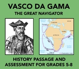 Vasco da Gama, The Great Navigator: History Passage and As