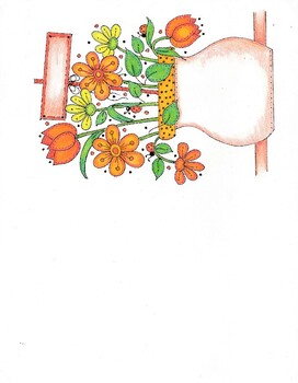 Preview of Vase of Cheerful Flowers (Card Design)