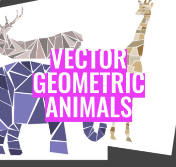 Preview of Vector Geometric Animal  - Graphic Design