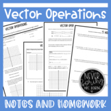 Vector Operations Guided Notes and Homework for Precalculu