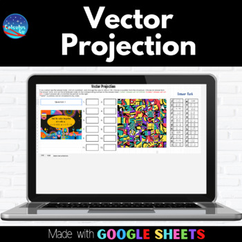 Preview of Vector Projections Digital Picture Unscramble using Google Sheets