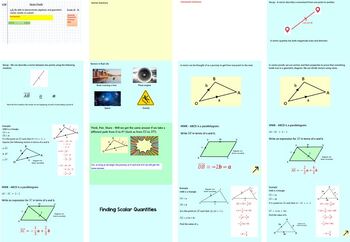 Preview of Vector Proofs - Maths GCSE ActivInspire Lesson