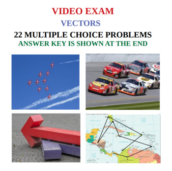 Preview of Vectors - High School Physics Video Exam in MP4 Format