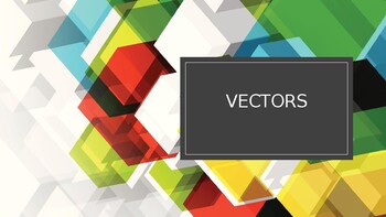 Preview of Vectors Powerpoint