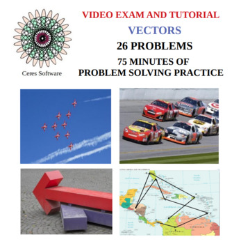 Preview of Vectors - High School Physics - Problem Solving Video Exam and Tutorial