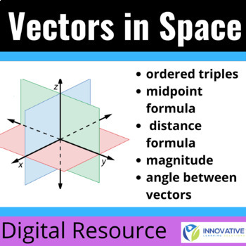 Preview of Vectors in Space 