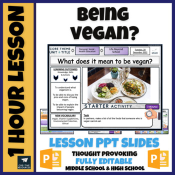 Preview of Vegan + Veganism - Healthy Lifestyle Choices