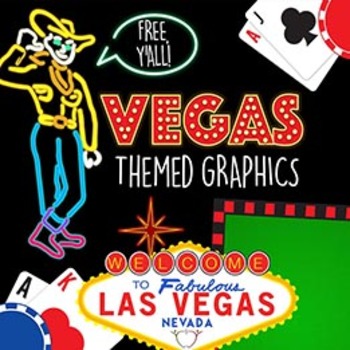 Vegas Clip Art Freebies {Watson Works Clip Art/ Graphics} by Watson Works
