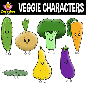Vegetable Clip Art Teaching Resources | TPT