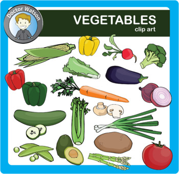 Preview of Vegetable Clip Art