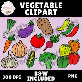 Preview of Vegetable Clipart