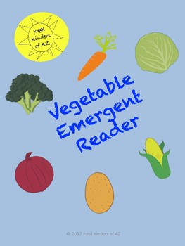 Preview of Vegetable Emergent Reader