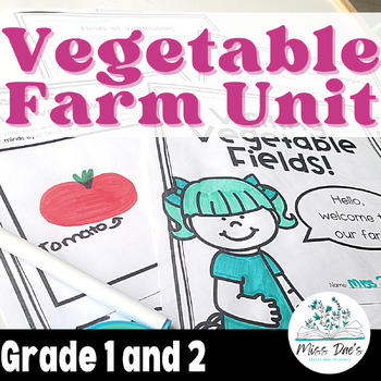 Preview of Vegetable Fields Farm Visit │ Agriculture, ELA, Math UNIT │ Grade 1