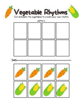 Preview of Vegetable Rhythm Composition