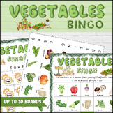 Vegetables Bingo Game | Interactive Learning Adventure Kit