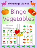 Vegetables Bingo for EFL ESL EAL MFL