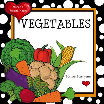 Preview of Vegetables Healthy Food Early Reader Literacy Circle