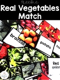 Vegetables Match for Special Education FREE
