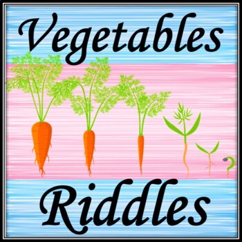 Preview of Vegetables and berries riddles Powerpoint game  Part 2 