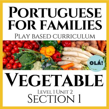 Preview of Vegetables in Brazilian Portuguese BUNDLE