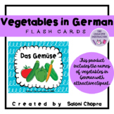 Vegetables in German- Flash Cards