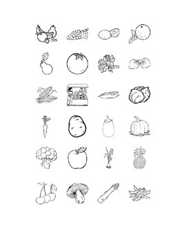 Preview of Vegetables pictures