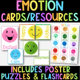 Emotion flashcards, puzzles, poster - Emotional regulation