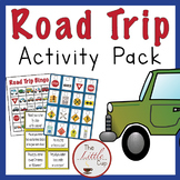 Vehicle Road Trip Activity Pack