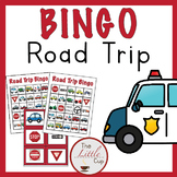 Vehicle Road Trip Bingo Cards